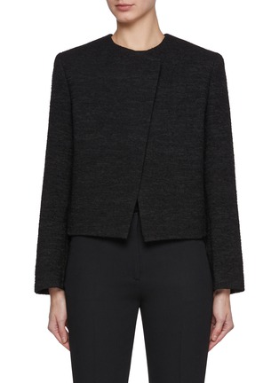 Main View - Click To Enlarge - TOTEME - Cropped Bouclé Jacket