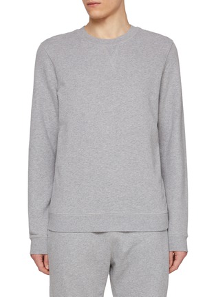 Main View - Click To Enlarge - SUNSPEL - Lockback Cotton Atheltic Sweatshirt