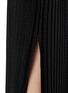  - HELMUT LANG - Pleated Front Zippered Slit Skirt