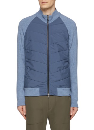 Main View - Click To Enlarge - PAUL & SHARK - Stand Collar Padded Front Jacket