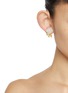 Figure View - Click To Enlarge - MONSHIRO - Ajisai Petite Earrings