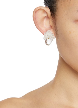 Figure View - Click To Enlarge - MONSHIRO - Ajisai Drop Earrings