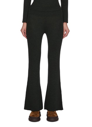 Main View - Click To Enlarge - WE NORWEIGIANS - Geilo Ribbed Merino Wool Pants