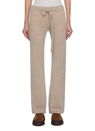 Main View - Click To Enlarge - WE NORWEIGIANS - Geilo Belted Merino Wool Pants