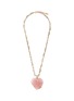 Main View - Click To Enlarge - GOOSSENS - Coeur Précieux Heart Gold Plated Necklace