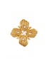 Main View - Click To Enlarge - GOOSSENS - Gold Plated Pearl Brooch