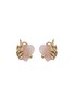 Main View - Click To Enlarge - GOOSSENS - Coeur Précieux Heart Gold Plated Clip On Earrings