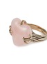 Detail View - Click To Enlarge - GOOSSENS - Coeur Précieux Heart Gold-Plated Ring — Size 53