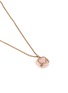 Detail View - Click To Enlarge - GOOSSENS - Coeur Précieux Heart Gold Plated Necklace