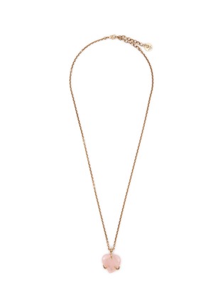 Main View - Click To Enlarge - GOOSSENS - Coeur Précieux Heart Gold Plated Necklace