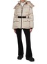 Figure View - Click To Enlarge - FUSALP - Oria Belted Puffer Jacket