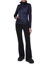 Figure View - Click To Enlarge - FUSALP - Gemini V Half Zip Powerstretch Thermal Base Layer Top