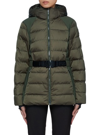 Main View - Click To Enlarge - FUSALP - Maela Belted Faux Fur Hood Ski Jacket