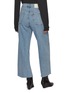 Back View - Click To Enlarge - RAG & BONE - Andi Cropped Wide Leg Jeans