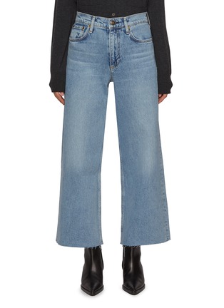 Main View - Click To Enlarge - RAG & BONE - Andi Cropped Wide Leg Jeans