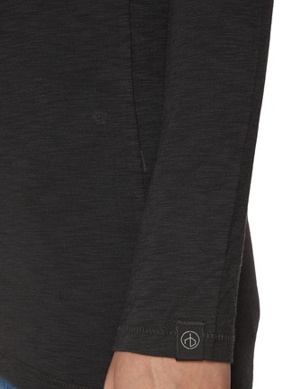  - RAG & BONE - The Slub Seamed Back Cotton T-Shirt