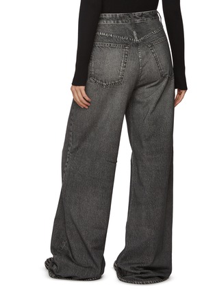 Back View - Click To Enlarge - RAG & BONE - Miramar Sofie Wide Leg Jeans