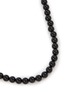 Detail View - Click To Enlarge - SSIL - Silver Black Onyx Rhodium-Plated Necklace