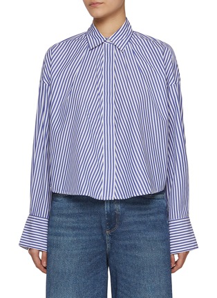 Main View - Click To Enlarge - RAG & BONE - Martha Striped Cotton Poplin Shirt