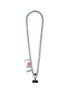 Main View - Click To Enlarge - VENNA - Love Denim On Chain Phone Strap