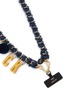 Detail View - Click To Enlarge - VENNA - Rock Denim On Chain Phone Strap