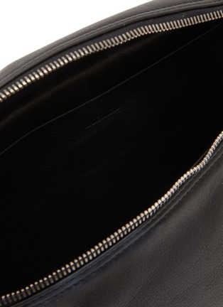 Detail View - Click To Enlarge - RICK OWENS  - Leather Marsupio Bag