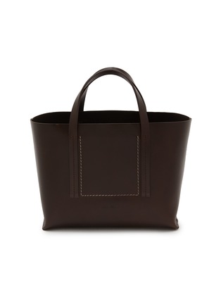 Main View - Click To Enlarge - RICK OWENS  - Mini Shopper Leather Tote Bag