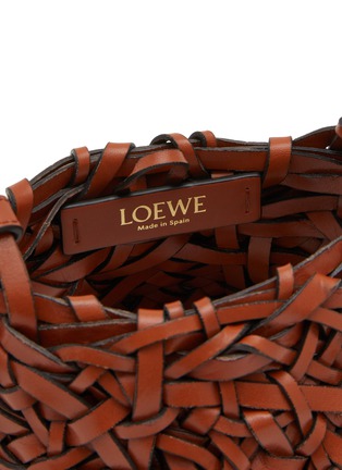 Detail View - Click To Enlarge - LOEWE - Small Nest Leather Shoulder Bag