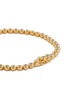 Detail View - Click To Enlarge - MISSOMA - Tennis Round 18K Gold Plated Sterling Silver Bracelet