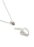 Detail View - Click To Enlarge - MISSOMA - Rhodium Plated Brass Heart Bottle Pendant Necklace