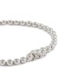 Detail View - Click To Enlarge - MISSOMA - Rhodium Plated Sterling Silver Tennis Round Bracelet — Size S