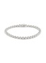 Main View - Click To Enlarge - MISSOMA - Rhodium Plated Sterling Silver Tennis Round Bracelet — Size S