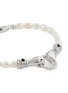 Detail View - Click To Enlarge - MISSOMA - X Harris Reed In Good Hand Rhodium Plated Brass Seed Pearl Onyx Bracelet — Size S