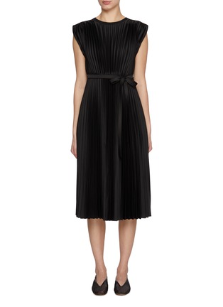 Main View - Click To Enlarge - JOSEPH - Volta Pleated Drawstring Dress