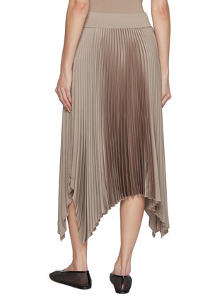 Back View - Click To Enlarge - JOSEPH - Asymmetrical Pleated Skirt