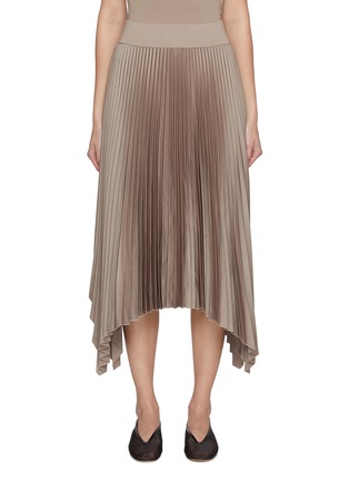 Main View - Click To Enlarge - JOSEPH - Asymmetrical Pleated Skirt