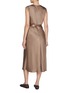 Back View - Click To Enlarge - JOSEPH - Garnier Sleeveless Silk Dress