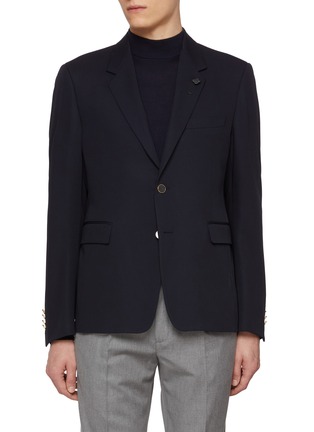 Main View - Click To Enlarge - LARDINI - Single Breasted Blazer