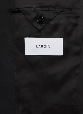  - LARDINI - Notch Lapel Single Breasted Wool Blend Suit