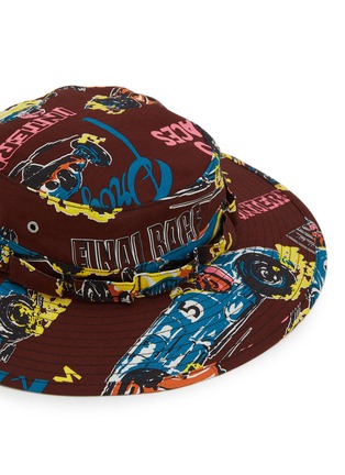 Detail View - Click To Enlarge - SACAI - Car Race Print Safari Hat