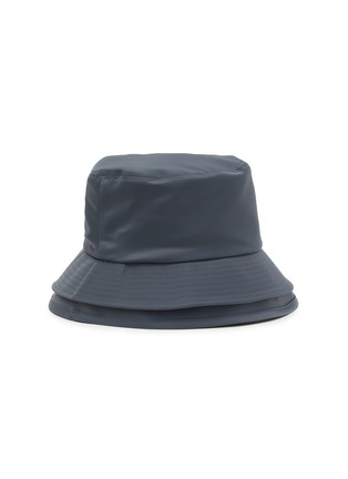 Figure View - Click To Enlarge - SACAI - Nylon Twill Pocket Double Brim Hat