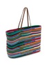 Detail View - Click To Enlarge - MIU MIU - Paglia Cotton Crochet Tote Bag