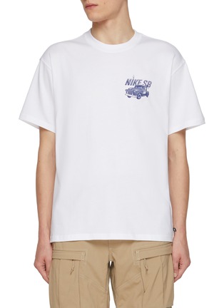 Main View - Click To Enlarge - NIKE - M90 Logo Cotton T-shirt