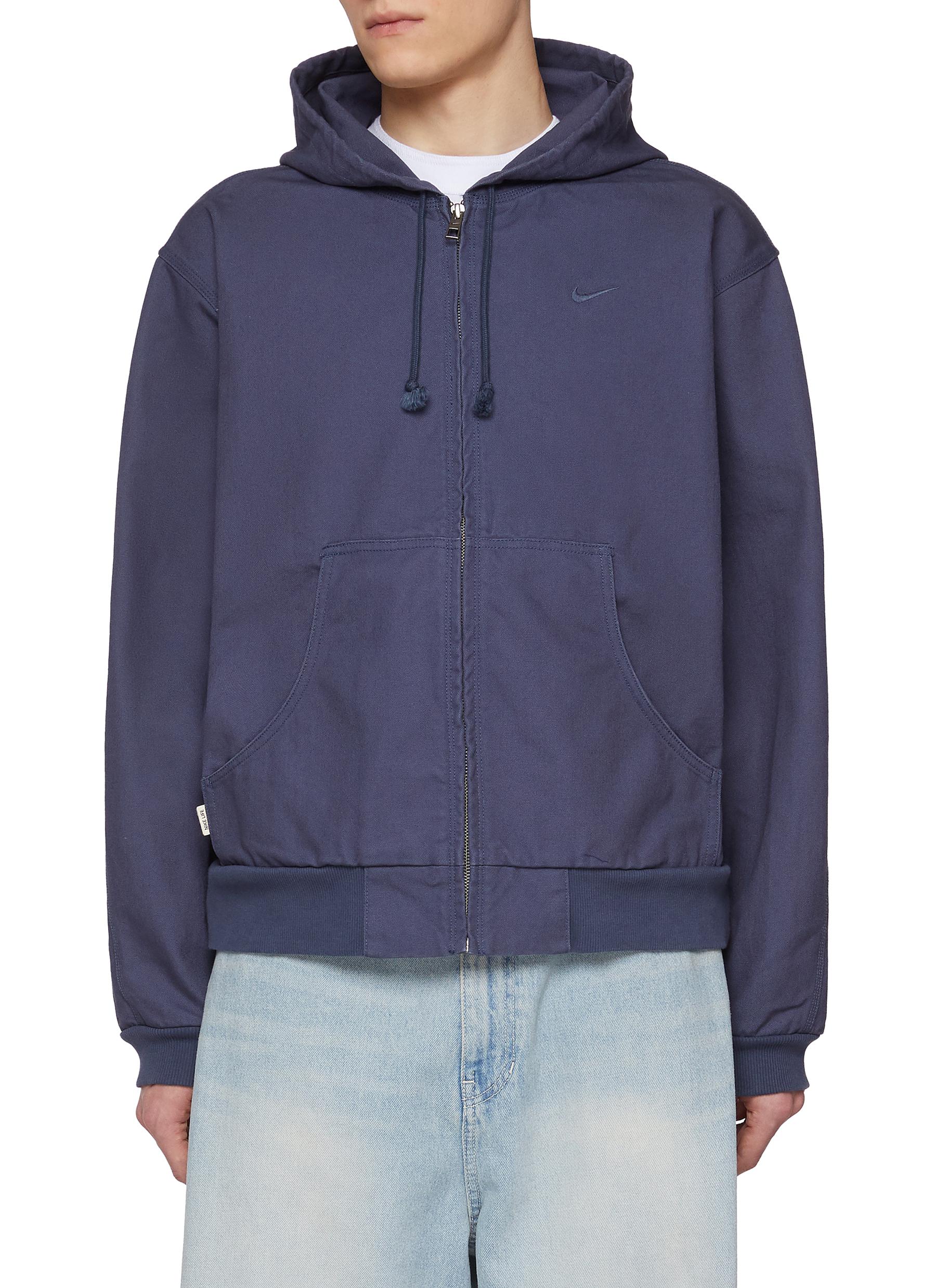 NIKE | Sashiko Elbow Zip Up Cotton Hoodie | Men | Lane Crawford NIKE | Sashiko Elbow Zip Up Cotton Hoodie | Men | Lane Crawford