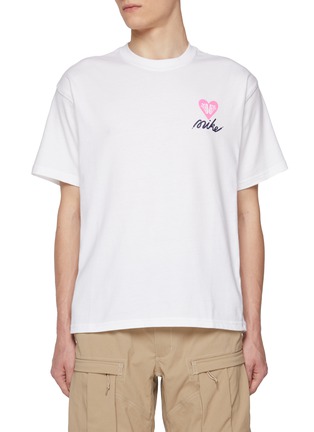 Main View - Click To Enlarge - NIKE - NSW M90 V-Day Cotton T-Shirt