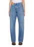 Main View - Click To Enlarge - JW ANDERSON - Twisted Wide Leg Workwear Jeans