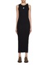 Main View - Click To Enlarge - JW ANDERSON - Twisted Strap Embroidered Anchor Cotton Dress