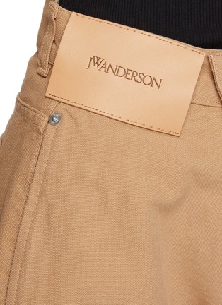  - JW ANDERSON - Twisted Cotton Wide Leg Workwear Pants