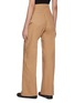 Back View - Click To Enlarge - JW ANDERSON - Twisted Cotton Wide Leg Workwear Pants