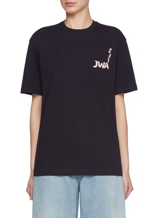 Main View - Click To Enlarge - JW ANDERSON - Real Sleep Print Cotton T-shirt